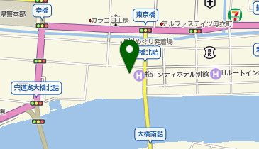 有限会社松江観光百貨の地図画像