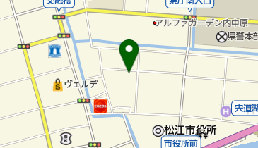 吾郷理容館の地図画像