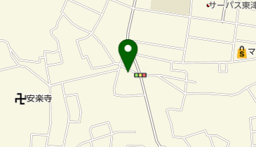 たかみ理容室の地図画像