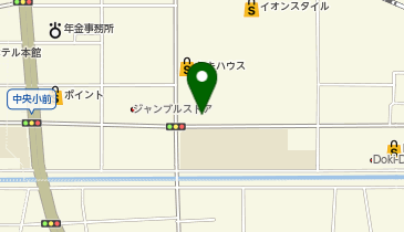 中島理容院の地図画像