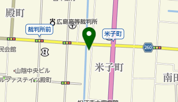 ながせ理容店の地図画像