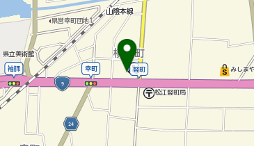 ヘアーハウスかなつの地図画像