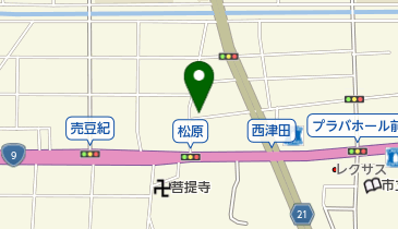 ヘア・フリークの地図画像