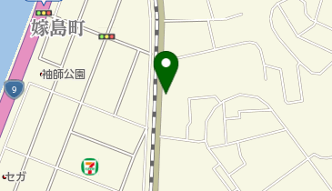 吉田理容院の地図画像