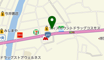 理容とんぼの地図画像