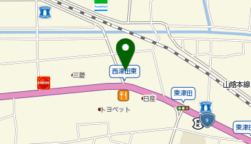 理容ヤングの地図画像