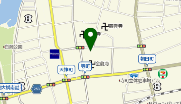 風流堂 寺町店の地図画像