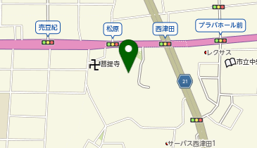 松江地方気象台 気象資料に関するお問い合わせの地図画像