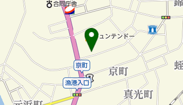 山本蒲鉾店の地図画像