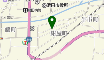 酒井美容室の地図画像