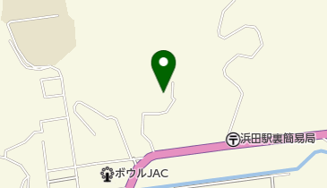 日本聖公会浜田キリスト教会の地図画像