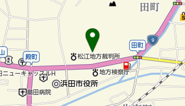 金光教浜田教会の地図画像
