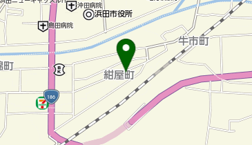 白百合商事株式会社の地図画像