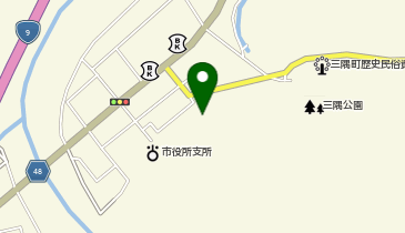 三隅川漁協の地図画像