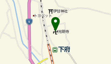 光明寺の地図画像
