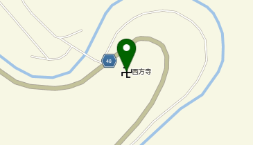 西方寺の地図画像