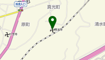 真光寺の地図画像