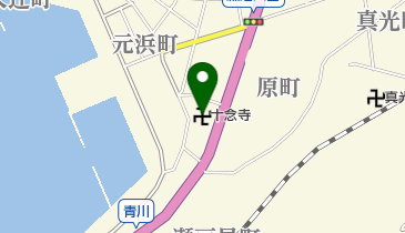 十念寺の地図画像