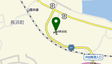 禅床院の地図画像