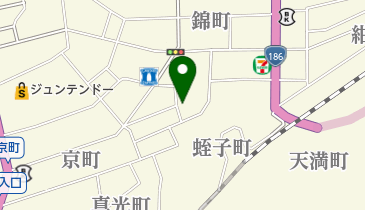 スナックラピアの地図画像