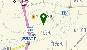 やしげコンタクトの地図画像