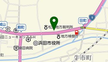 長見洋装店の地図画像