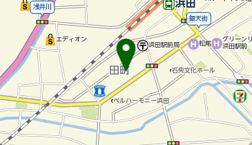 西日本補聴器株式会社浜田店の地図画像