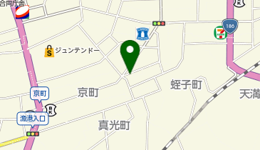 俵薬局本店の地図画像