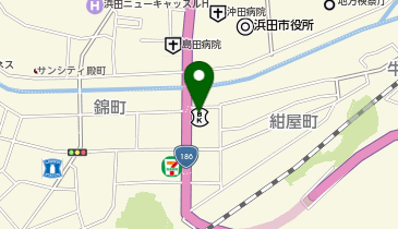 ごうぎんリース株式会社浜田支店の地図画像