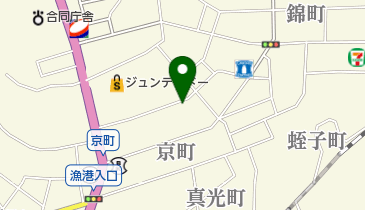 兼原理容店の地図画像