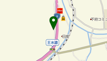 森下理容院の地図画像