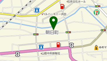 理容はやしの地図画像