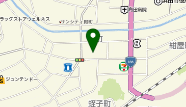 仲屋利休まんじゅう店の地図画像