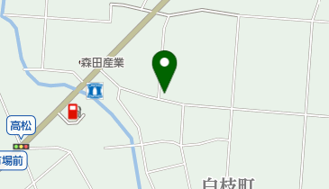 山田寝装店の地図画像