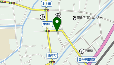園山衣料店の地図画像