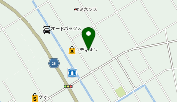 ハートフルおやまの地図画像