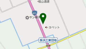 ヤマサンガスサプライ 出雲センターの地図画像
