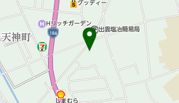 塩冶第3学童クラブの地図画像