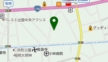 金光教今市教会の地図画像