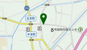 おかやの地図画像