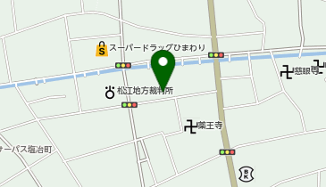 クロロフイル出雲美顔教室の地図画像