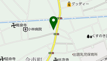 コトブキヤ化粧品店の地図画像