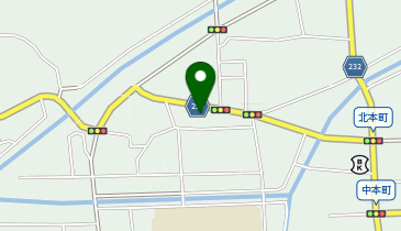 ひらたや化粧品店の地図画像