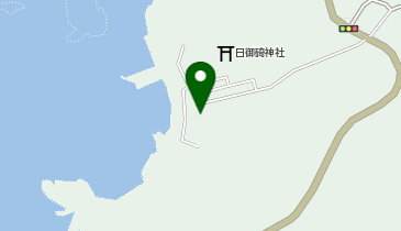 蒲生酒店の地図画像