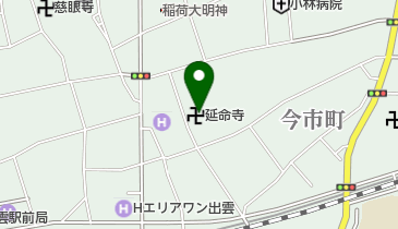 延命寺の地図画像