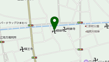 慈眼寺の地図画像