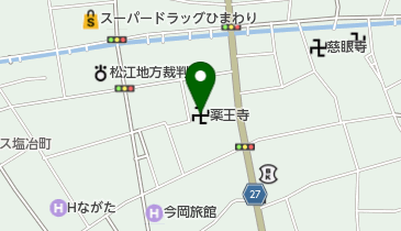 薬王寺の地図画像