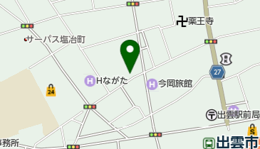 有限会社内田恵造商店出雲店の地図画像