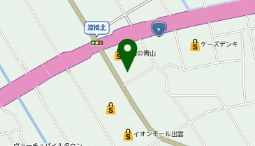 ギフティスミカワの地図画像