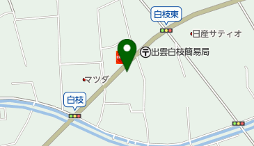 トーヨーラジアルショップいづもの地図画像
